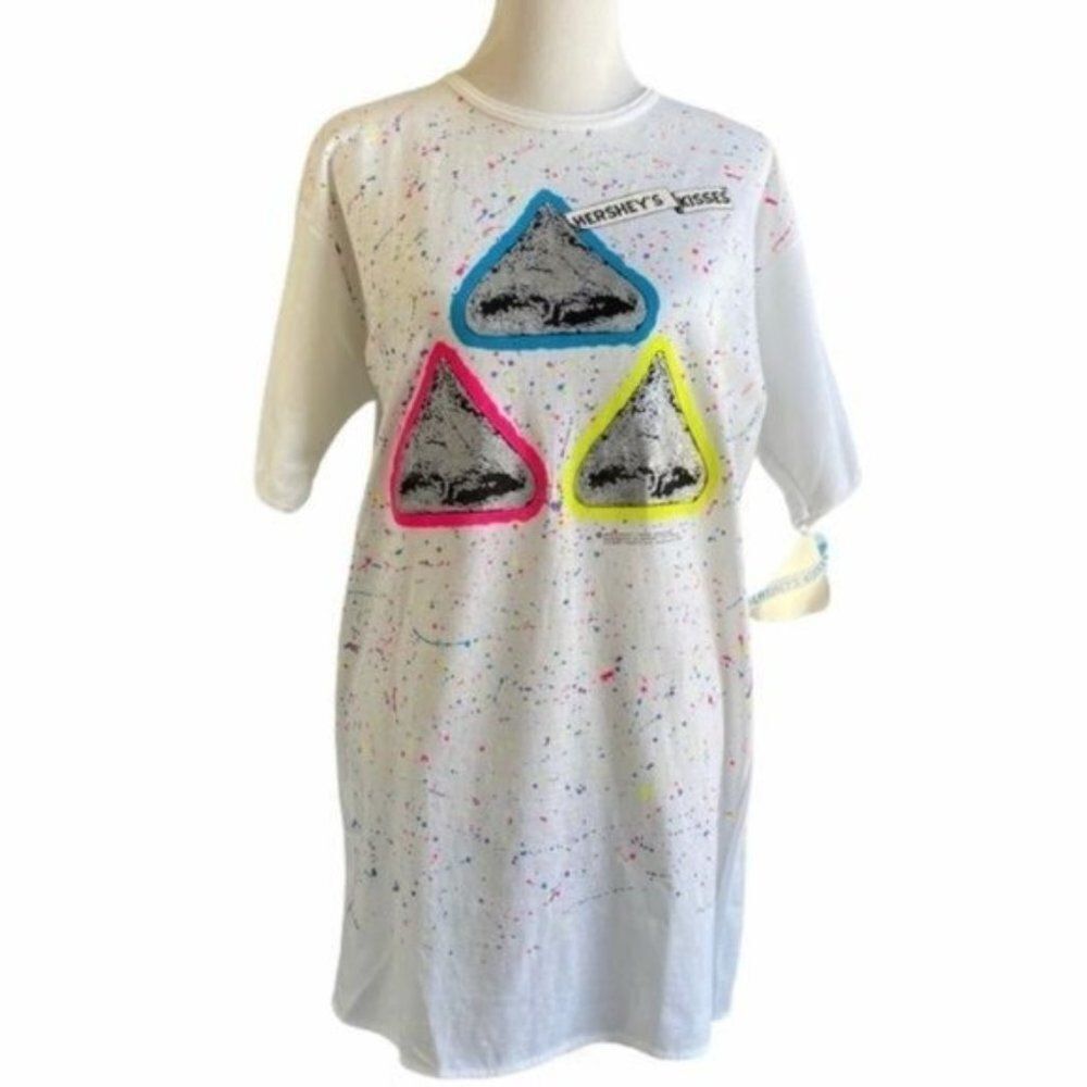 Vintage Hershey's Kisses Tunic Dress 90s OSFA NWT